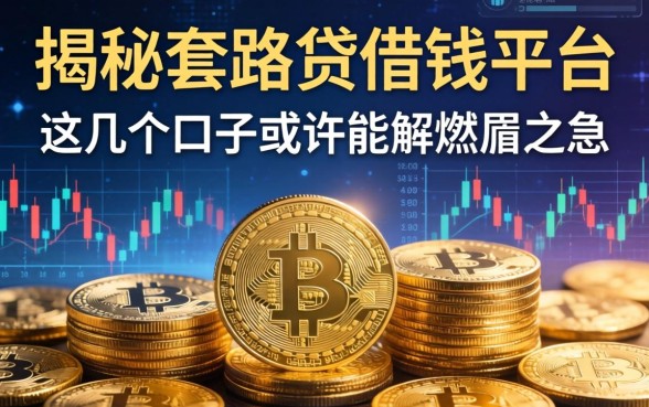 揭秘套路贷借钱平台：这几个口子或许能解燃眉之急