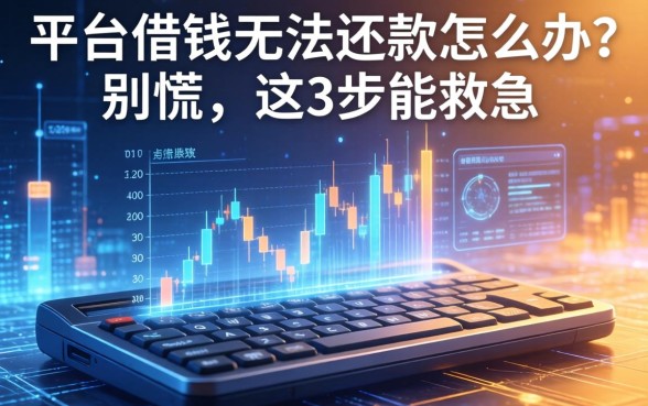 平台借钱无法还款怎么办？别慌，这3步能救急