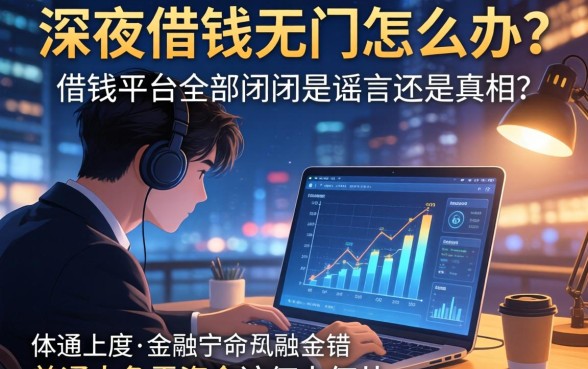 深夜借钱无门怎么办？借钱平台全部关闭是谣言还是真相？普通人急需资金该何去何从？