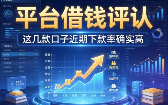 平台借钱评认：这几款口子近期下款率确实高