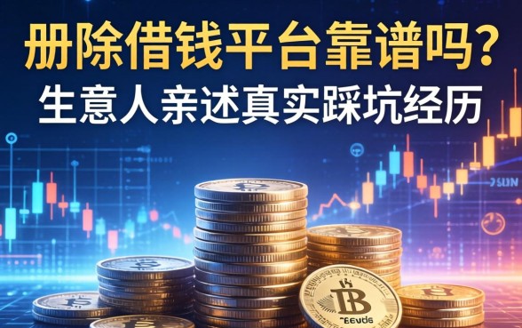 册除借钱平台靠谱吗？生意人亲述真实踩坑经历