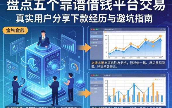 盘点五个靠谱借钱平台交易，真实用户分享下款经历与避坑指南