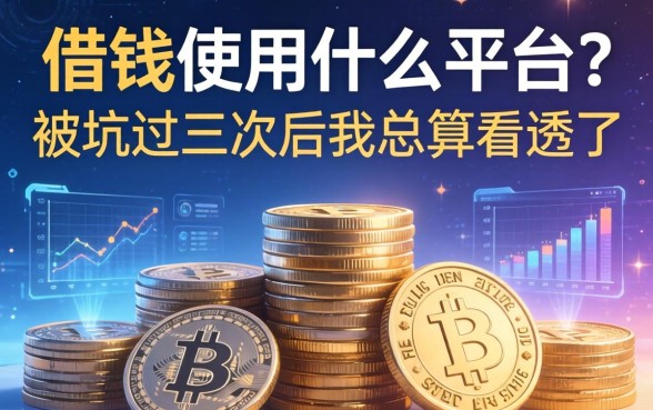 借钱使用什么平台？被坑过三次后我总算看透了