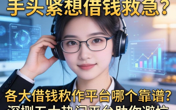 手头紧想借钱救急？各大借钱软件平台哪个靠谱？深扒五大热门平台助你避坑