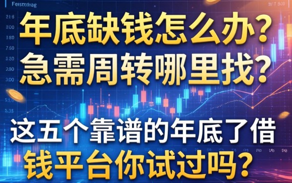 年底缺钱怎么办？急需周转哪里找？这五个靠谱的年底了借钱平台你试过吗？