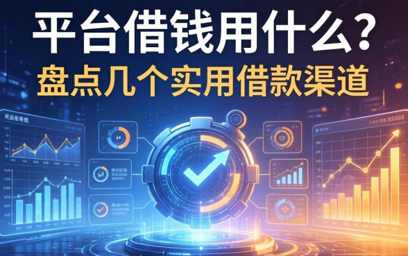 平台借钱用什么？盘点几个实用的借款渠道