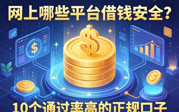 网上哪些平台借钱安全？整理了10个通过率高的正规口子
