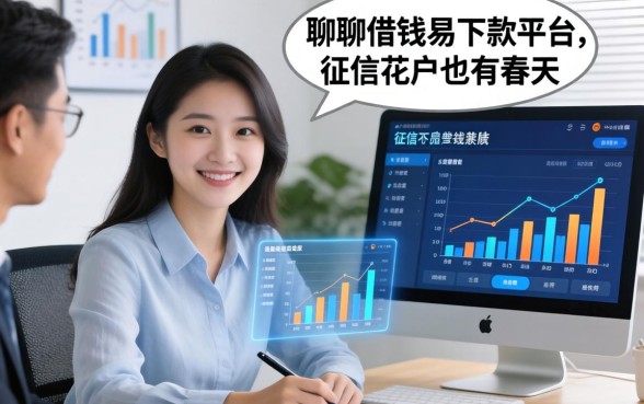 聊聊那些借钱易下款平台，征信花户也有春天