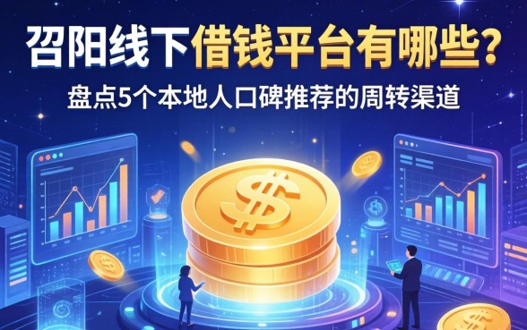 邵阳线下借钱平台有哪些？盘点5个本地人口碑推荐的周转渠道