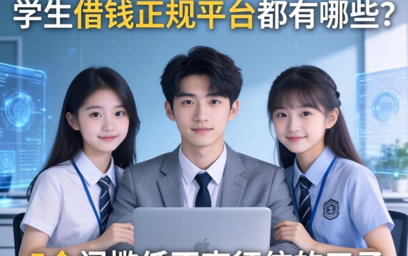 学生借钱正规平台都有哪些？分享5个门槛低不查征信的口子