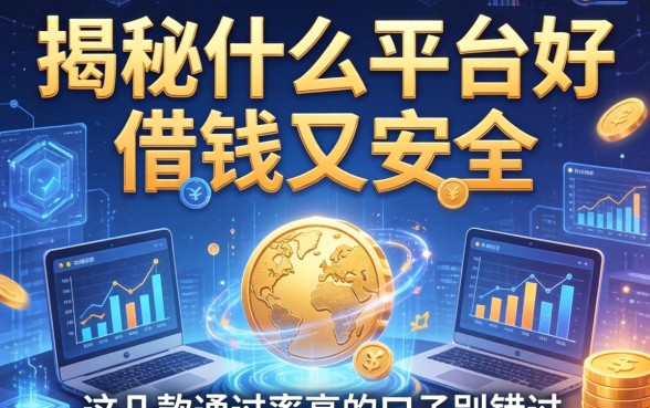 揭秘什么平台好借钱又安全，这几款通过率高的口子别错过