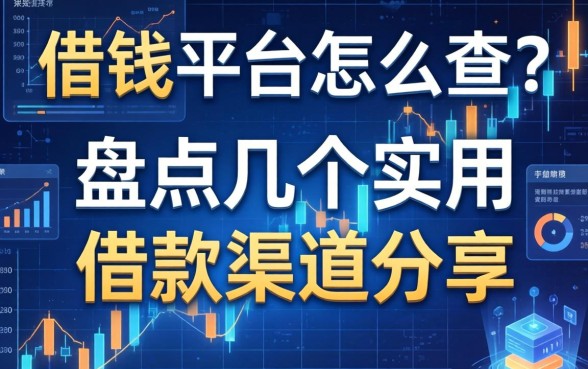 借钱平台怎么查？盘点几个实用的借款渠道分享