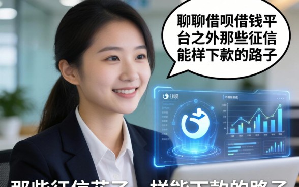 聊聊借呗借钱平台之外，那些征信花了一样能下款的路子