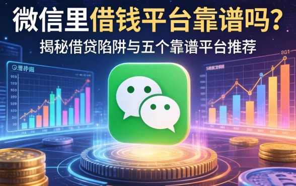 微信里借钱平台靠谱吗?揭秘借贷陷阱与五个靠谱平台推荐