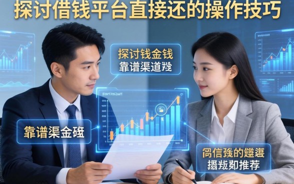 探讨借钱平台直接还的操作技巧与靠谱渠道推荐
