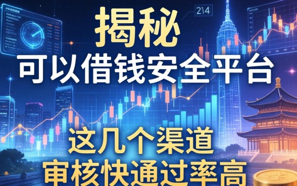 揭秘可以借钱安全平台，这几个渠道审核快通过率高