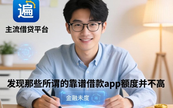 我翻遍了主流借钱平台，发现那些所谓的靠谱借款app额度并不高