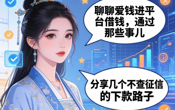 聊聊爱钱进平台借钱不通过的那些事儿,分享几个不查征信的下款路子