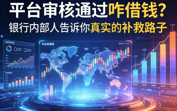 平台审核不通过咋借钱？银行内部人告诉你真实的补救路子