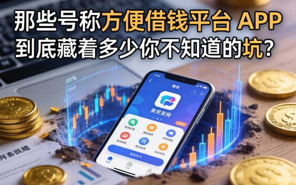 那些号称方便借钱平台的APP，到底藏着多少你不知道的坑？
