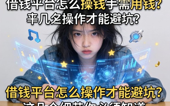 急需用钱手忙脚乱？借钱平台怎么操作才能避坑？这几个细节你必须知道