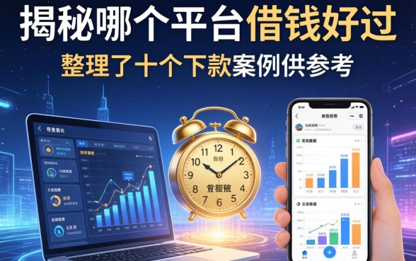 揭秘哪个平台借钱好过，整理了十个下款案例供参考