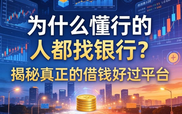 为什么懂行的人都找银行？揭秘真正的借钱好过平台