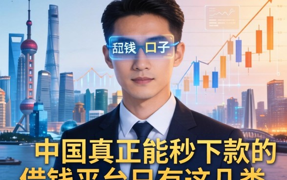 我翻了全网几百个口子，发现中国真正能秒下款的借钱平台只有这几类