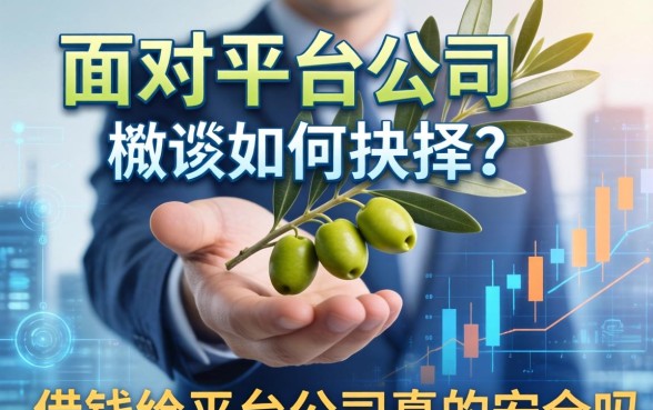 面对平台公司伸出的橄榄枝，该如何抉择？借钱给平台公司真的安全吗？