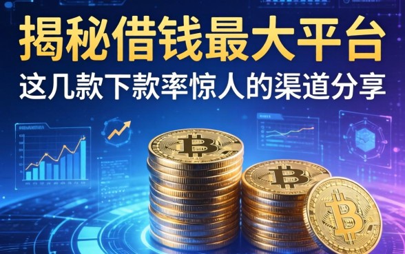 揭秘借钱最大平台：这几款下款率惊人的渠道分享