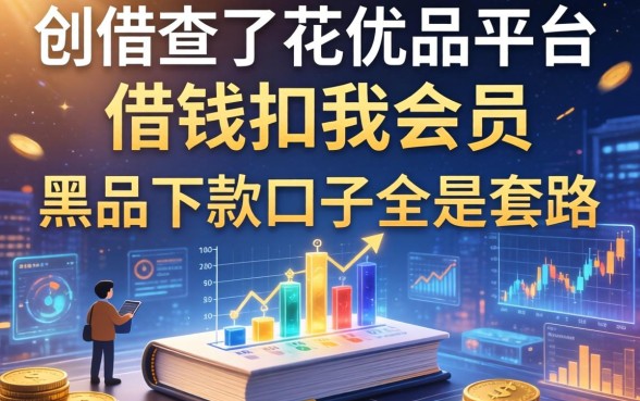 我查了花优品平台借钱扣我会员，发现黑户下款口子全是套路