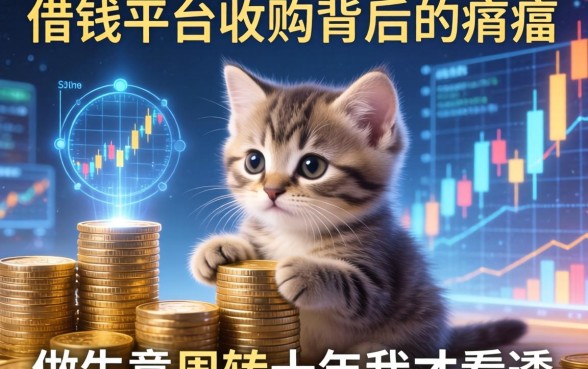 借钱平台收购背后的猫腻，做生意周转十年我才看透