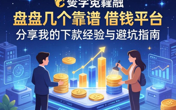 盘点几个靠谱的借钱平台，分享我的下款经历与避坑指南