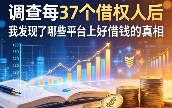 调查了37个借款人后，我发现了哪些平台上好借钱的真相