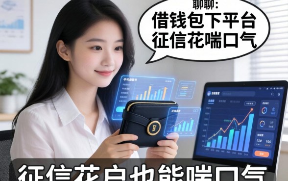 聊聊那些借钱包下平台，征信花户也能喘口气