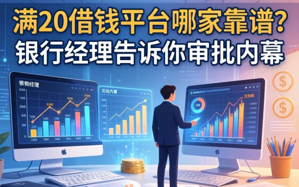 满20借钱平台哪家靠谱？银行经理告诉你审批内幕