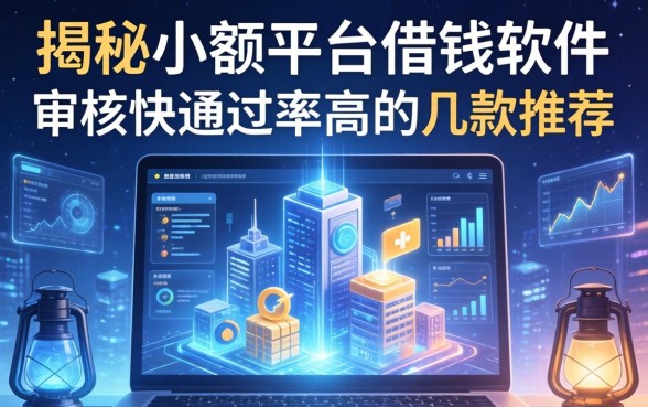 揭秘小额平台借钱软件：审核快通过率高的几款推荐