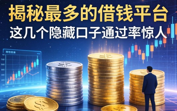 揭秘最多的借钱平台，这几个隐藏口子通过率惊人