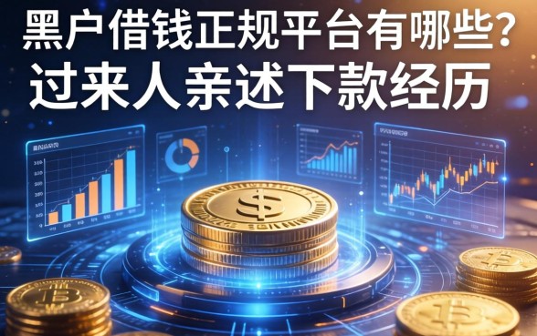 黑户借钱正规平台有哪些?过来人亲述下款经历