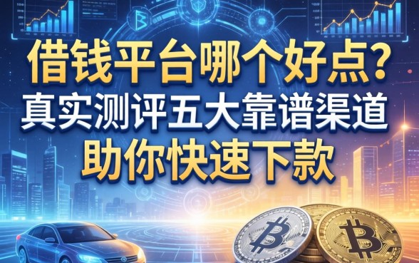 借钱平台哪个好点？真实测评五大靠谱渠道助你快速下款