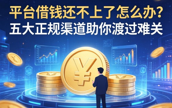 平台借钱还不上了怎么办？五大正规渠道助你渡过难关