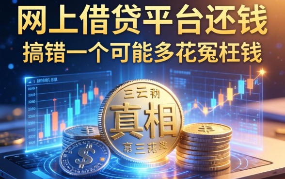网上借钱平台还钱的三个真相，搞错一个可能多花冤枉钱