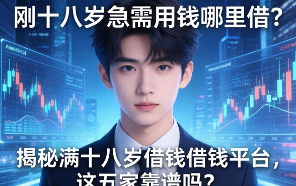 刚满十八岁急需用钱哪里借？揭秘满十八岁借钱借钱平台，这五家靠谱吗？