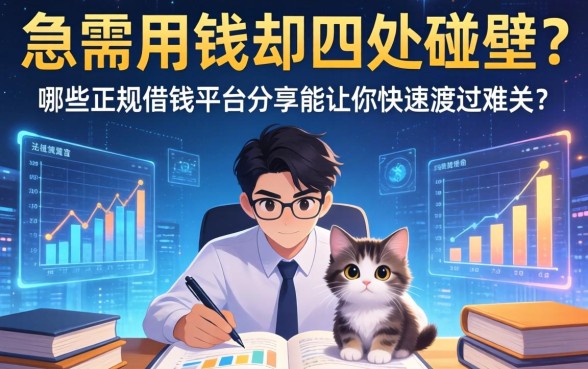 急需用钱却四处碰壁？哪些正规借钱平台分享能让你快速渡过难关？