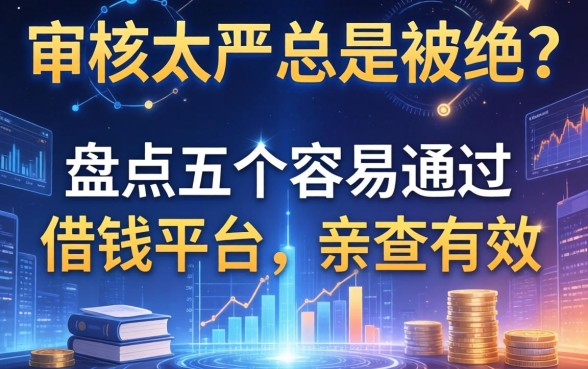 审核太严总是被拒？盘点五个容易通过的借钱平台，亲测有效