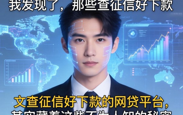 我发现了，那些不查征信好下款的网贷平台，其实藏着这些不为人知的秘密