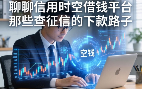 聊聊信用时空借钱平台那些不查征信的下款路子