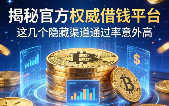 揭秘官方权威借钱平台，这几个隐藏渠道通过率意外高