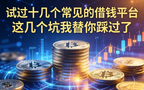 试过十几个常见的借钱平台，这几个坑我替你踩过了