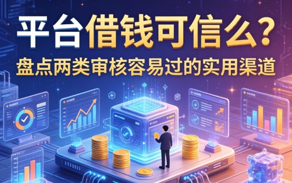 平台借钱可信么？盘点两类审核容易过的实用渠道